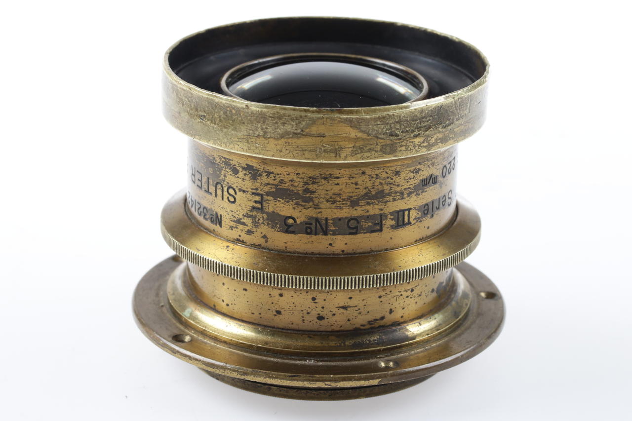E. Suter Basel Anastigmat Serie III No. 3 220mm f/5 - #32142