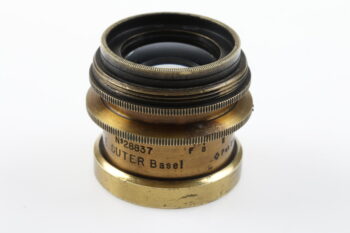 E. Suter Basel Anastigmat No.2 Serie I 175mm f/5 - #28837