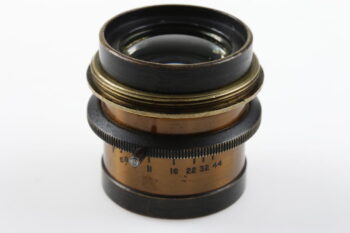 E. Sutter Anastigmat Serie I 205mm f/6,8 No3 Messingobjektiv - #47049