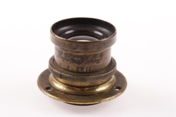 W. H. Berner & Co Elberfeld Rapid Orthoplanat No.2 Brass Lens