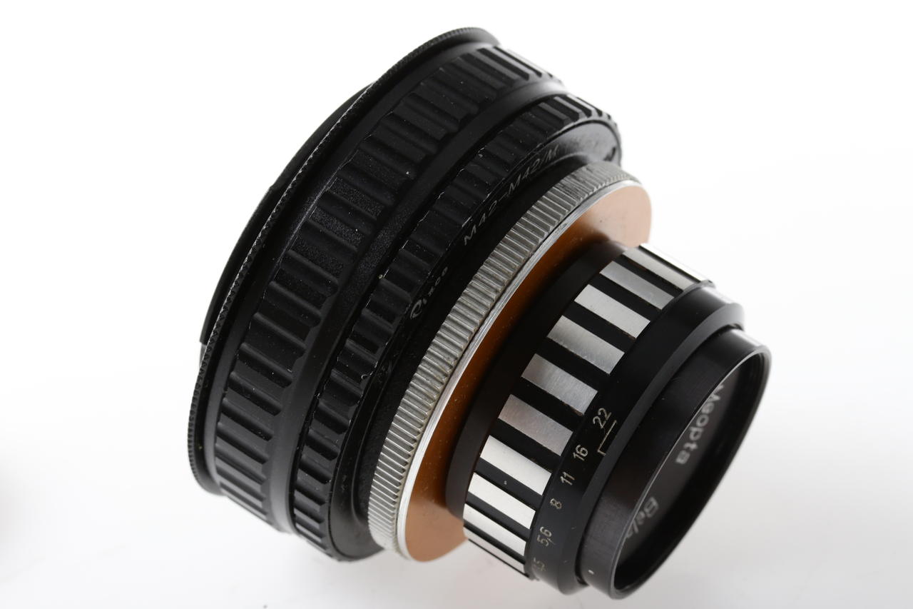 Meopta Belar 50mm f/4,5 mit Sony FE Adapter - #315114