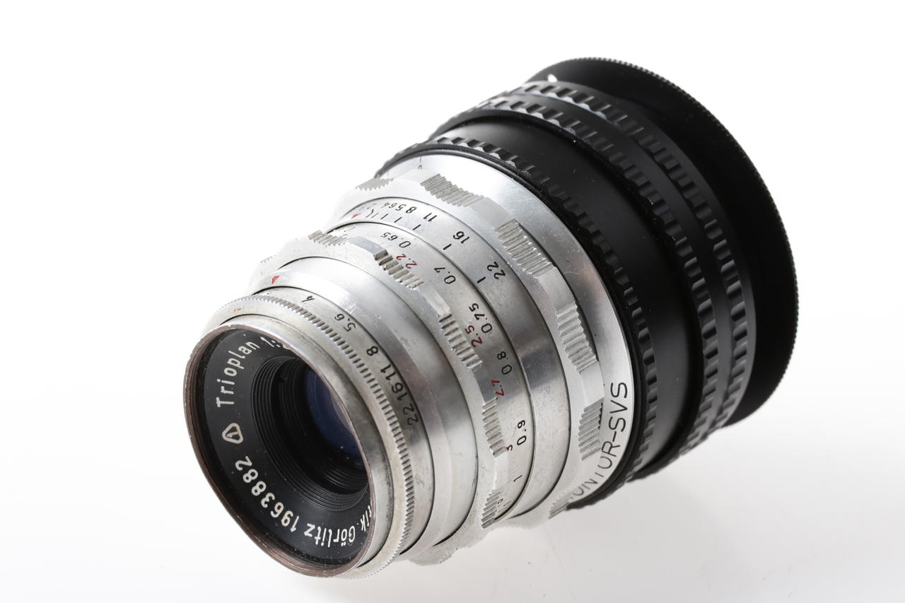 Meyer Optik Görlitz Trioplan 50mm f/2,9 V mit M42 Adapter - #1963882