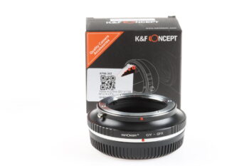 K&F Concept Adapter von Yashica/Contax auf GFX