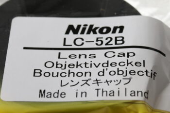 Nikon Objektivdeckel 52mm LC-52B