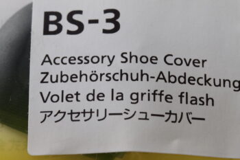 Nikon BS-3 Blitzschuhabdeckung
