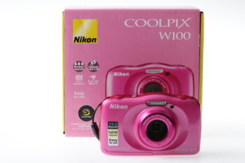 Nikon Coolpix W100 digitale Kompaktkamera Pink - #42077748