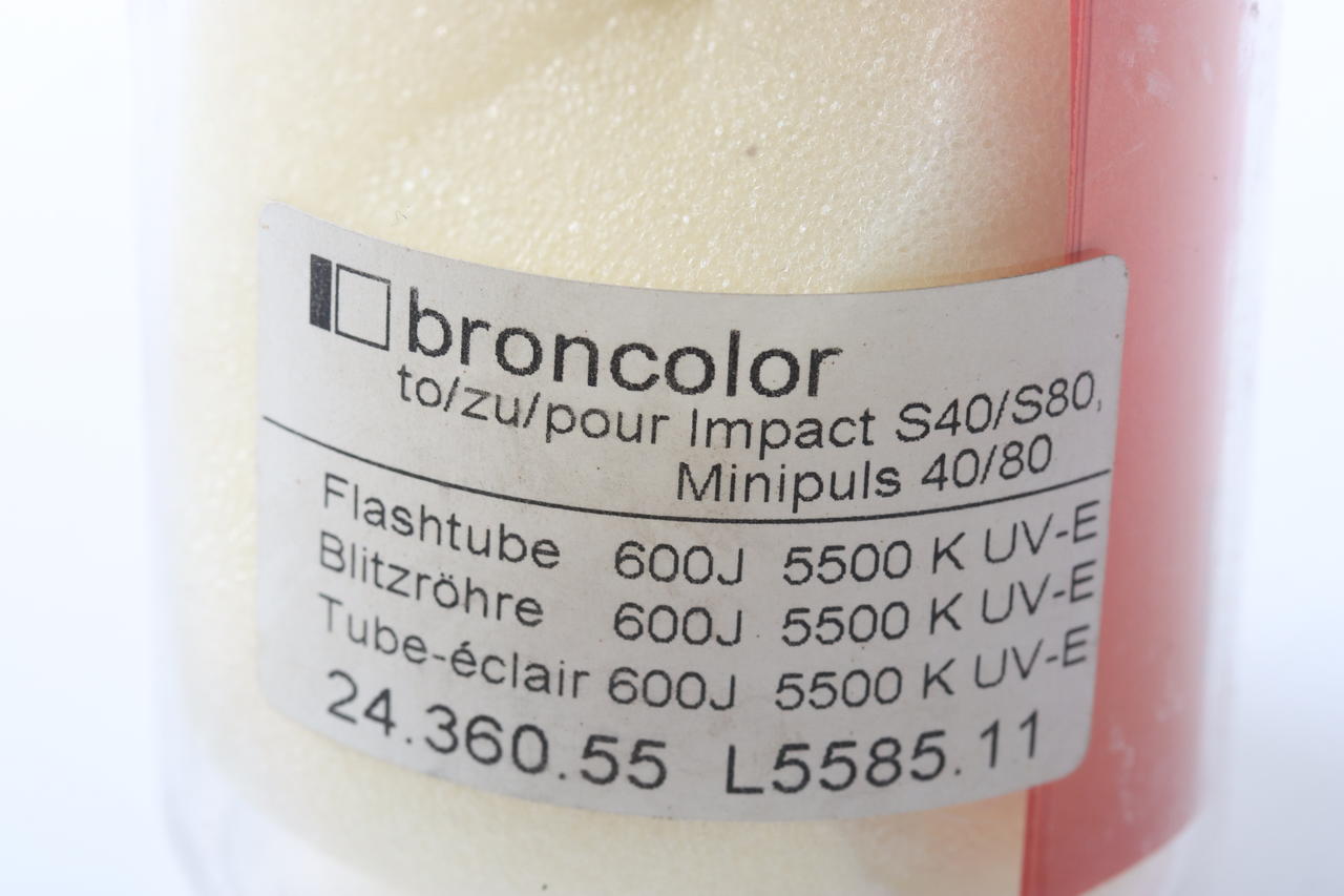 Broncolor Flashtube 600J UV-E / 24.360.55