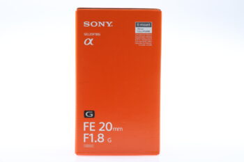 Sony FE 20mm f/1,8 G