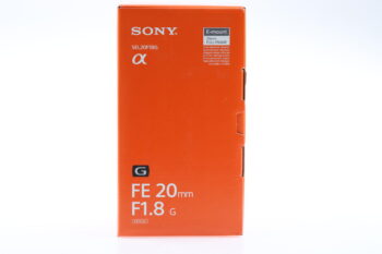Sony FE 20mm f/1,8 G