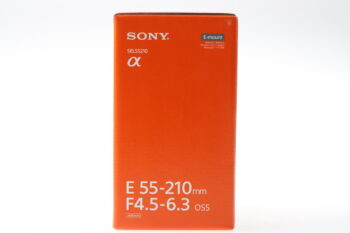 Sony E 55-210mm f/4,5-6,3 OSS - #5245181