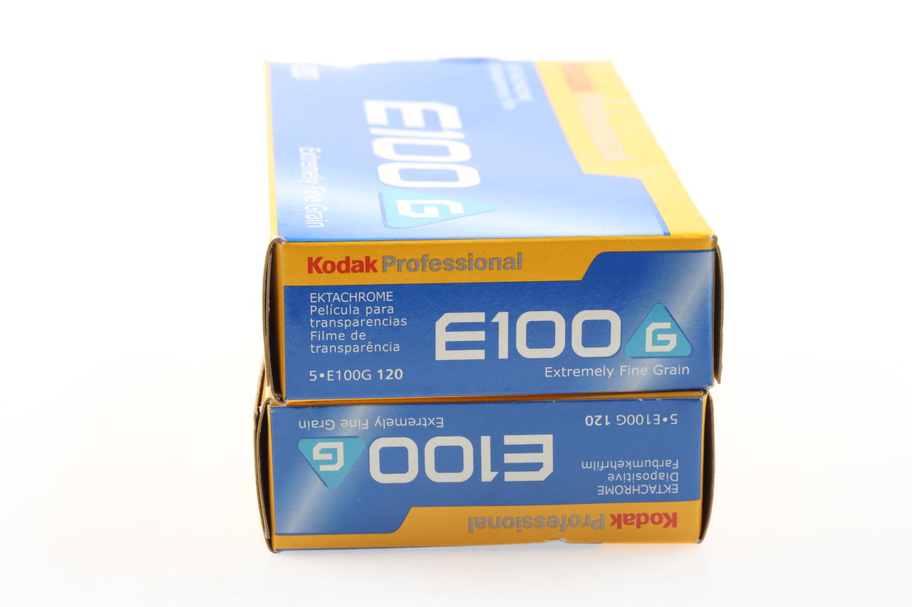 Kodak Ektachrome E100 G 120 Rollfilm / 10 Stück / abgelaufen 12/2006