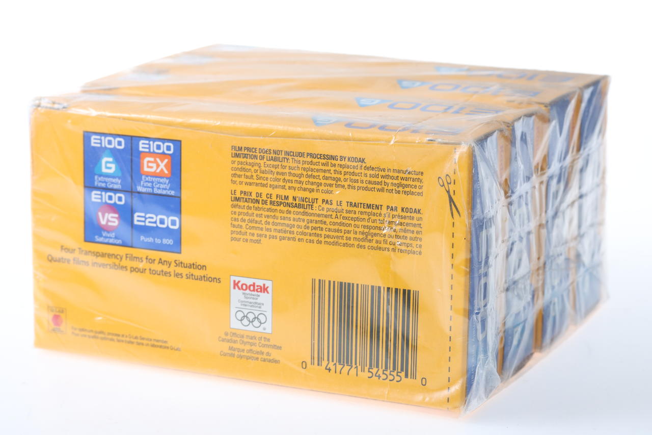 Kodak Ektachrome E100 G 120 Rollfilm / 20 Stück / abgelaufen 09/2006
