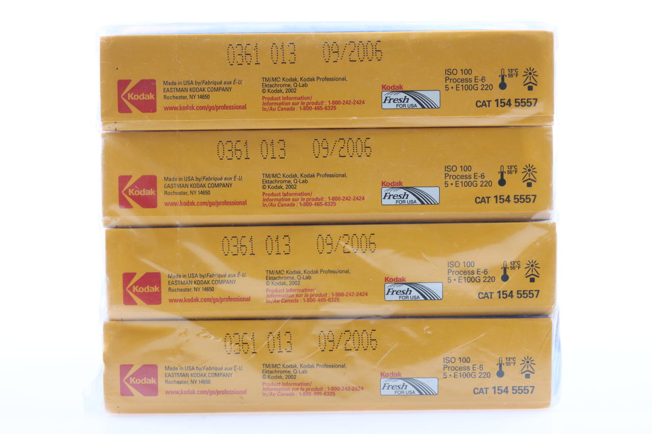 Kodak Ektachrome E100 G 120 Rollfilm / 20 Stück / abgelaufen 09/2006