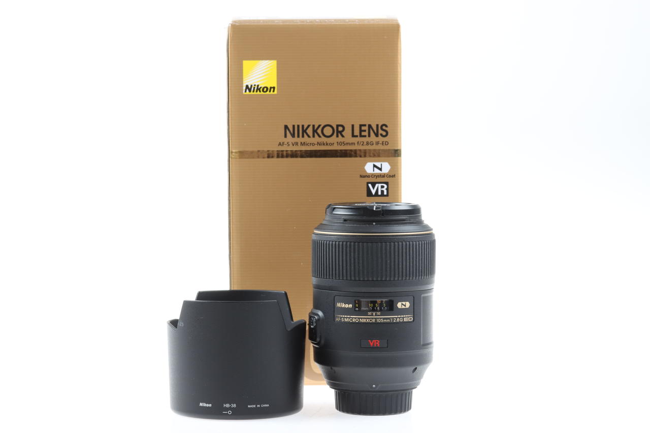 Nikon AF-S MICRO NIKKOR 105mm f/2,8 G ED VR - #2104025