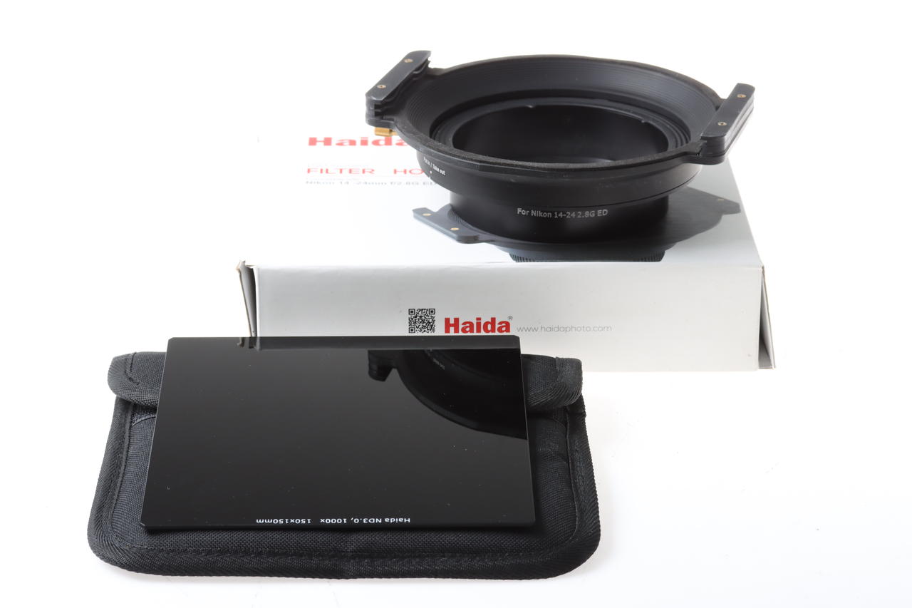 Haida ND-Filter 150x150 mit Nikon 14-24 Halter