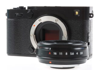 FUJIFILM X-E5 mit XF 23mm f/2,8 R WR - schwarz - #50010985
