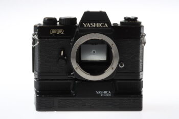 Yashica FR Gehäuse mit Yashica Winder