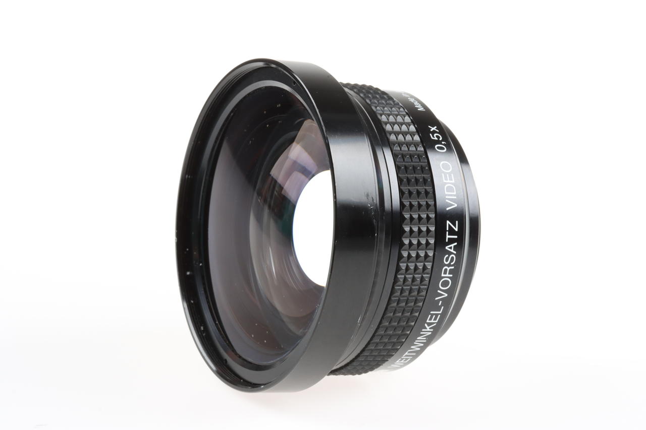 Hama Weitwinkelvorsatz Video 0,5x / 52mm Schraubgewinde