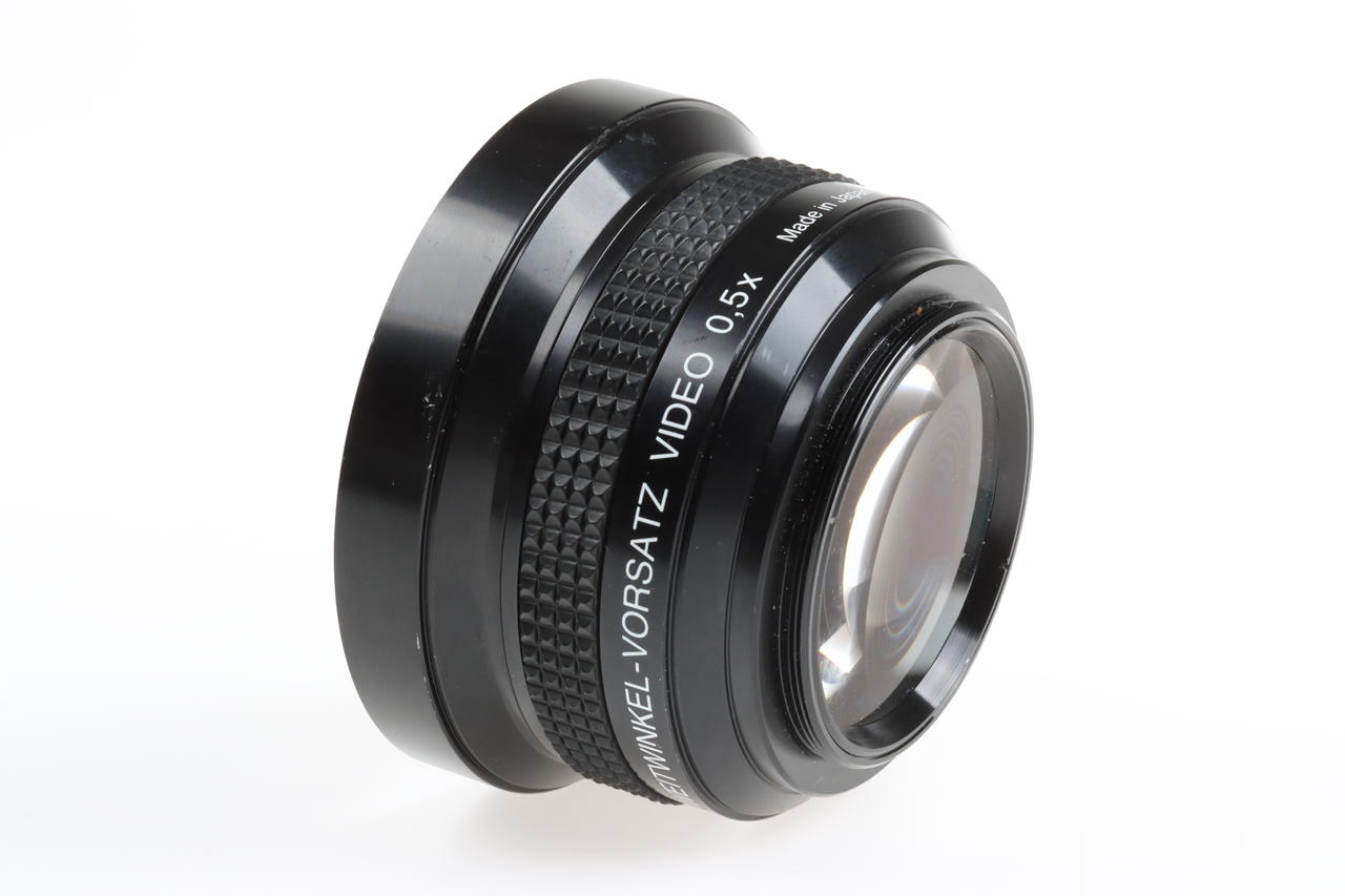 Hama Weitwinkelvorsatz Video 0,5x / 52mm Schraubgewinde