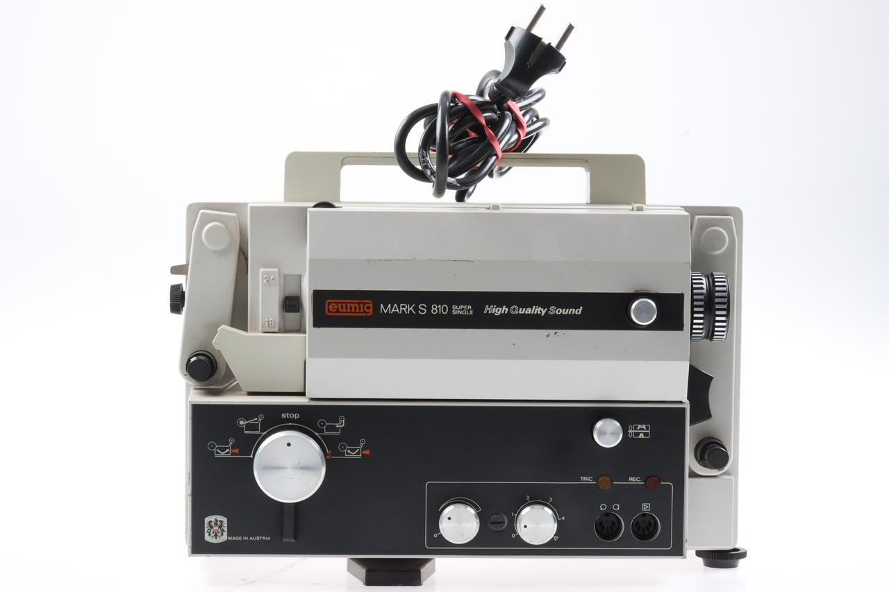 Eumig MARK S 810 - Single/Super 8 - 8mm Filmprojektor