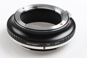 K&F Concept Adapter von Pentax K auf GFX