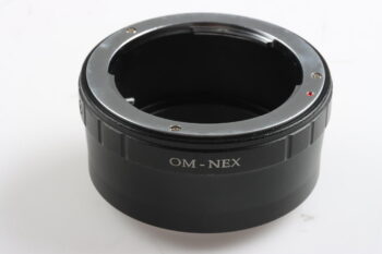 Objektivadapter Olympus OM auf Sony E