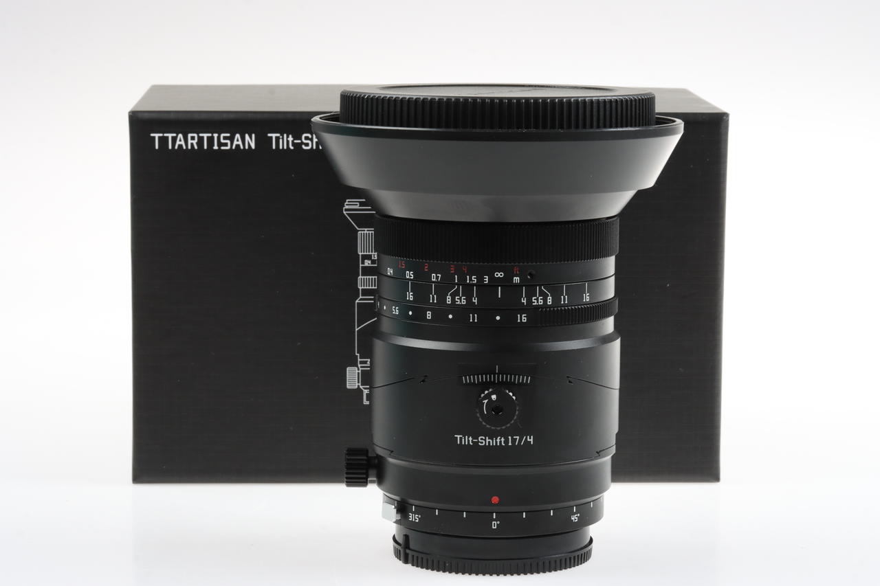 TTArtisan 17mm f/4,0 Tilt-Shift ASPH für Sony E-Mount - #005072
