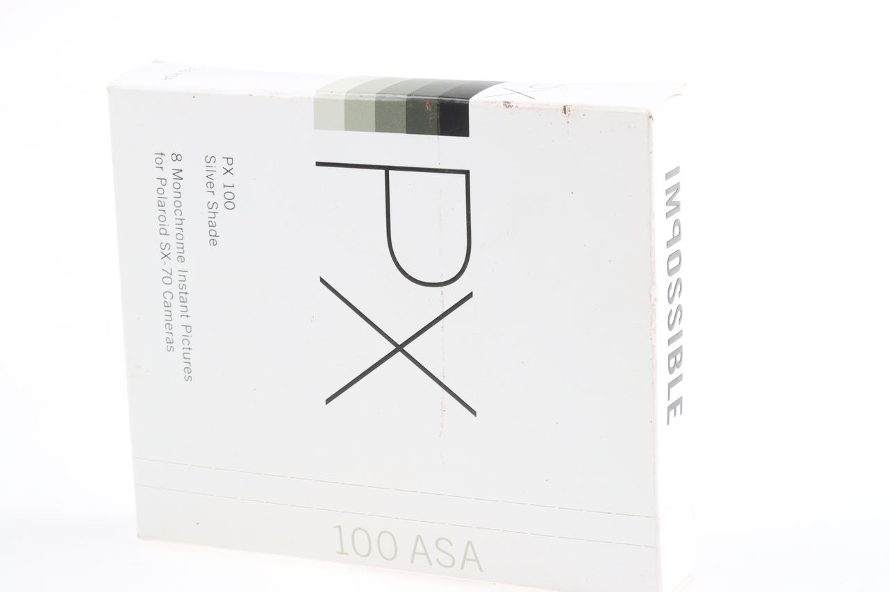 Ilford Impossible PX100 Silver Shade / SX-70 Film / 8 Bilder / abgelaufen