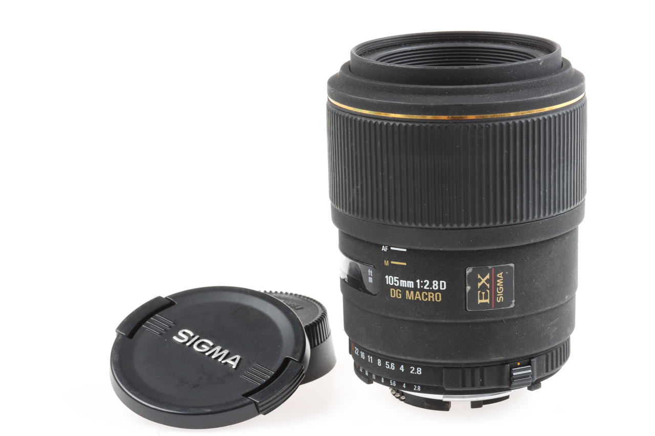 SIGMA 105mm f/2,8 EX DG Macro für Nikon F (FX) - #2002850