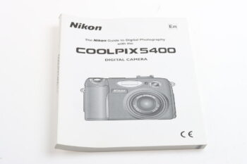 Nikon Coolpix 5400 Benutzerhandbuch - Englisch