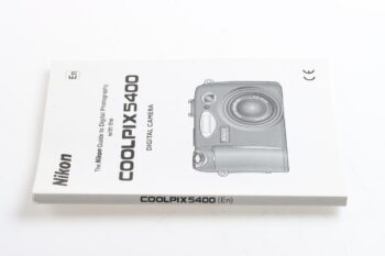 Nikon Coolpix 5400 Benutzerhandbuch - Englisch