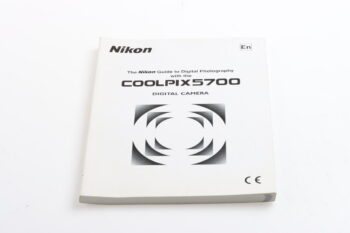 Nikon Coolpix 5700 Benutzerhandbuch - Englisch