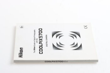 Nikon Coolpix 5700 Benutzerhandbuch - Englisch