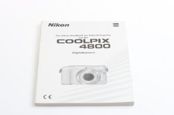 Nikon Coolpix 4800 Digitalkamera - Handbuch