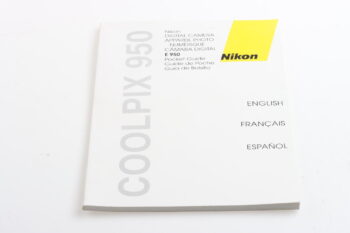 Nikon Coolpix 950 Benutzerhandbuch - EN/FR/ES