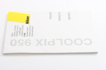 Nikon Coolpix 950 Benutzerhandbuch - EN/FR/ES