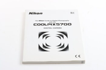 Nikon Coolpix 5700 Benutzerhandbuch - Englisch
