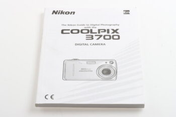 Nikon Coolpix 3700 Benutzerhandbuch - Englisch