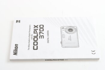 Nikon Coolpix 3700 Benutzerhandbuch - Englisch