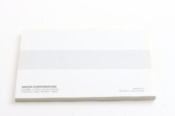 Nikon Coolpix 880 Benutzerhandbuch - Englisch