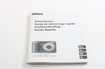 Nikon Coolpix P50 Schnellstart