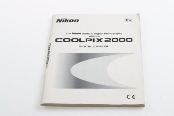Nikon Coolpix 2000 Benutzerhandbuch - Englisch