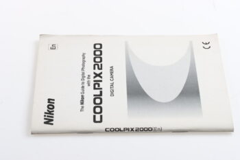 Nikon Coolpix 2000 Benutzerhandbuch - Englisch