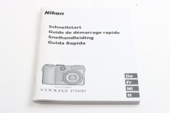 Nikon COOLPIX P5100 Schnellstart