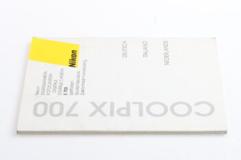 Nikon Coolpix 700 Benutzerhandbuch DE/IT/NL