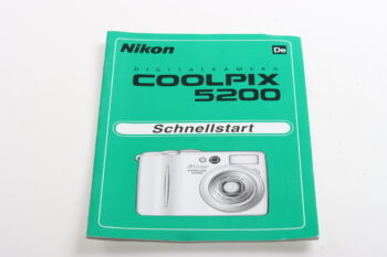 Nikon Coolpix 5200 Schnellstart Benutzerhandbuch