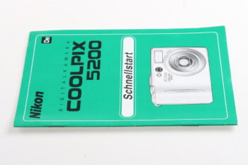 Nikon Coolpix 5200 Schnellstart Benutzerhandbuch