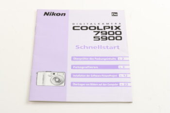 Nikon Coolpix 7900/5900 Schnellstart Benutzerhandbuch