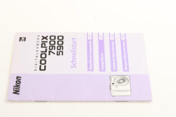 Nikon Coolpix 7900/5900 Schnellstart Benutzerhandbuch