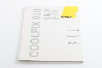 Nikon Coolpix 950 Benutzerhandbuch - EN/FR/ES